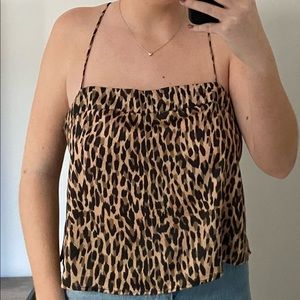Urban Outfitters Leopard Tank